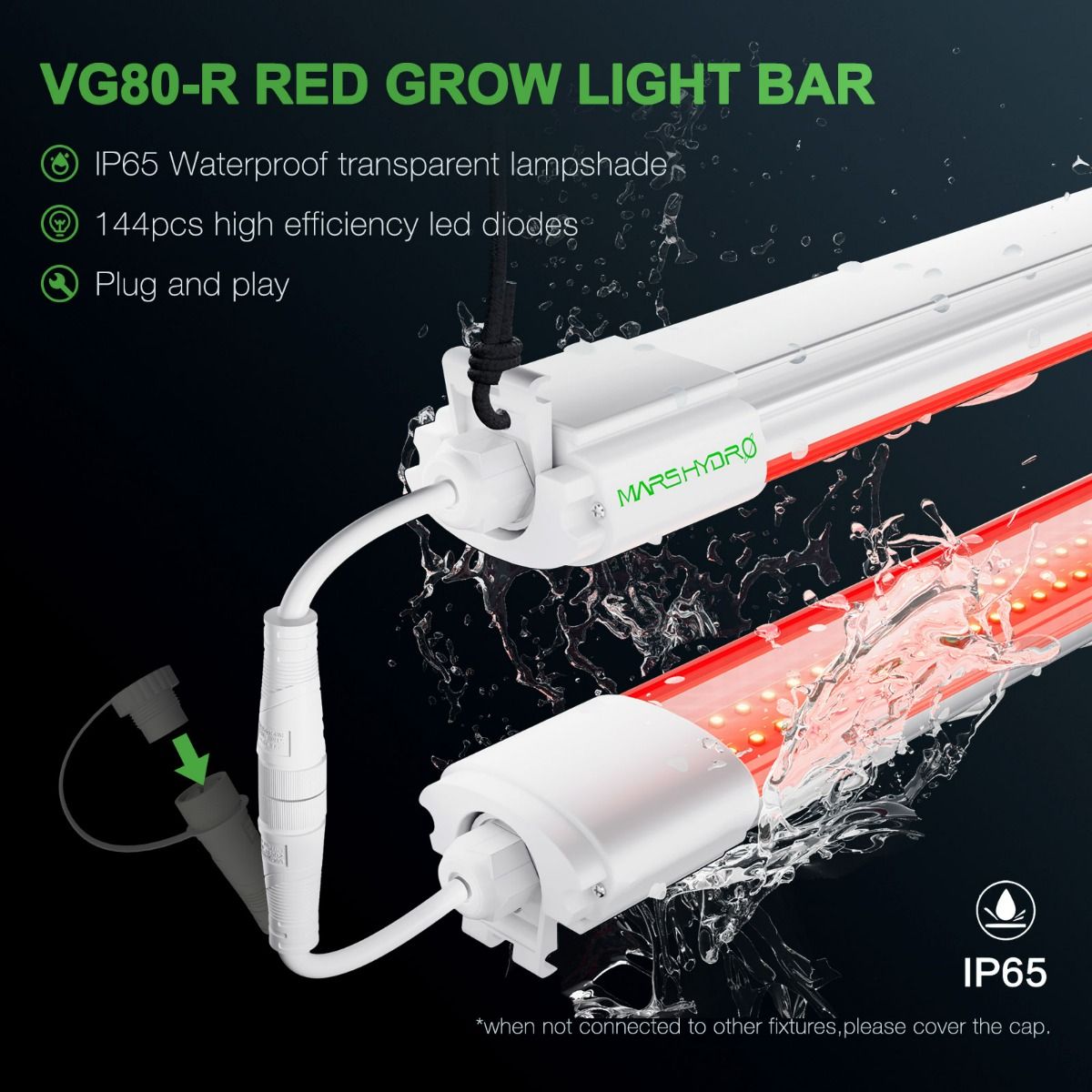 Mars Hydro VG80 Supplemental Red Light | 650-665nm