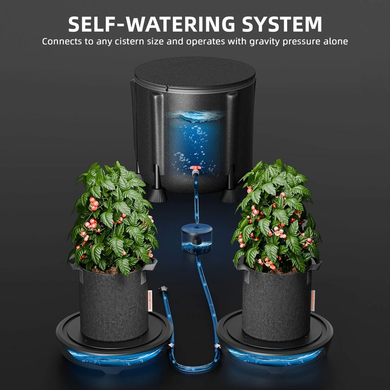 Spider Farmer 4 Pcs Spider Farmer 2 Self-watering System Kits For Use In Indoor Grow Tents, Greenhouses