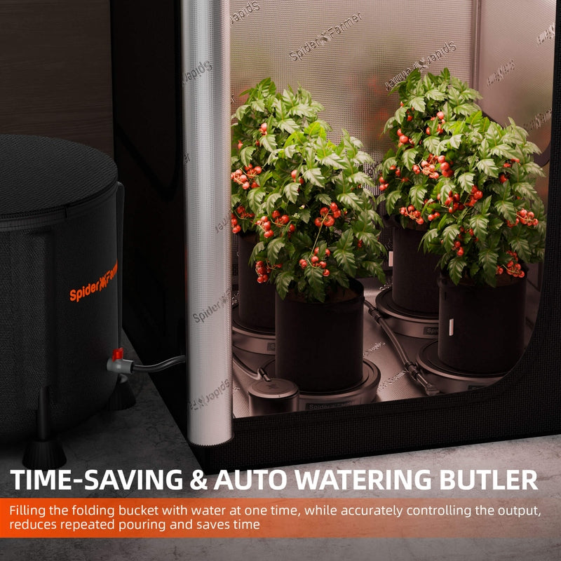 Spider Farmer 4 Pcs Spider Farmer 2 Self-watering System Kits For Use In Indoor Grow Tents, Greenhouses
