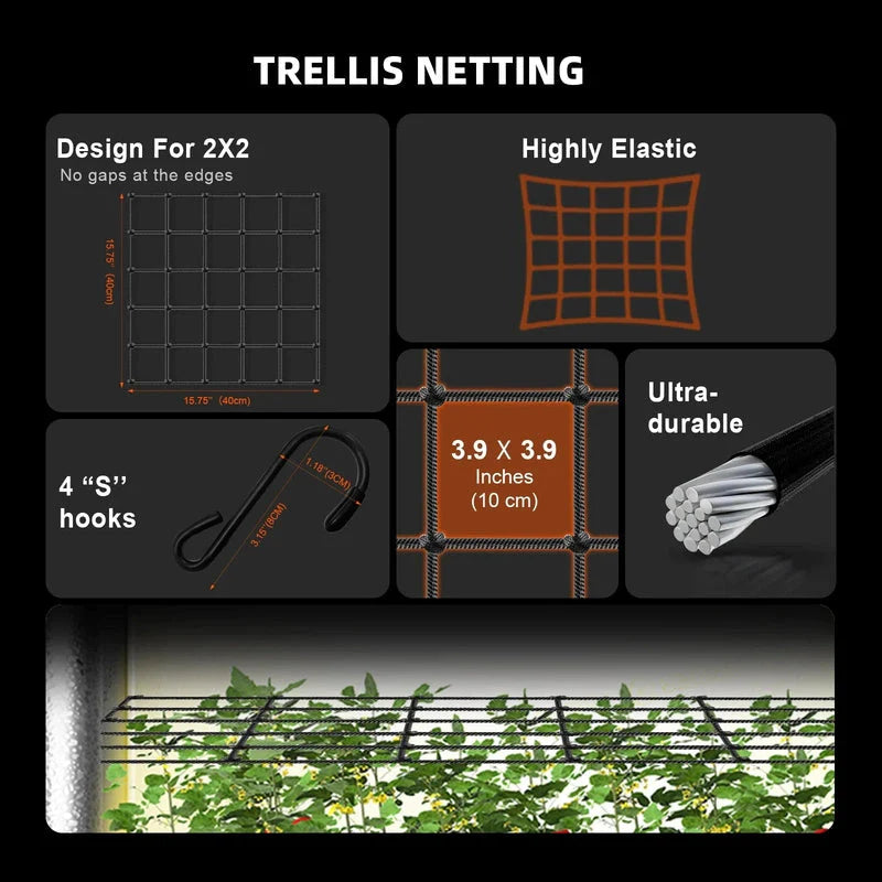 Spider Farmer SF-1000 EVO Complete Grow Tent Kit W/ Ventilation system / Speed Controller 2x2