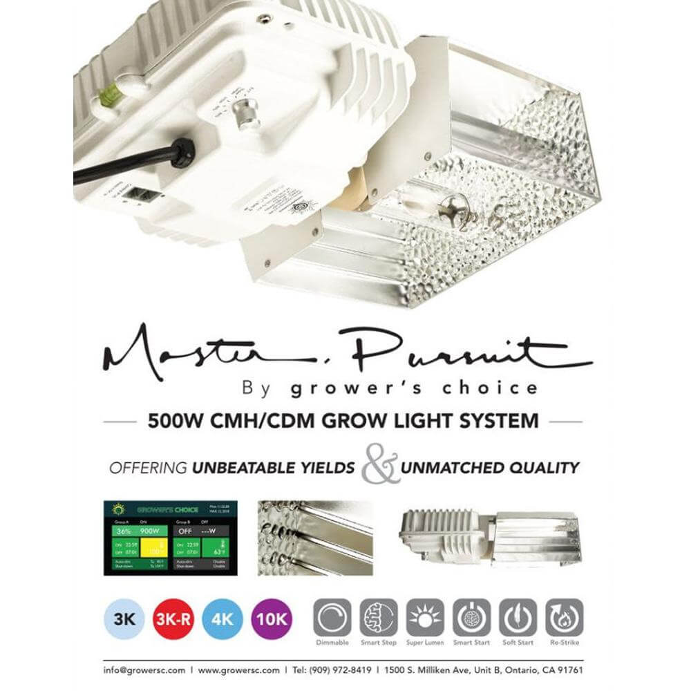 Grower's Choice Master Pursuit 500W CMH Grow Light